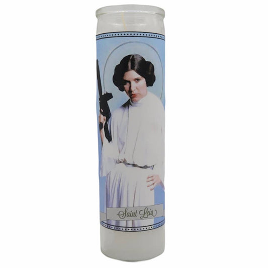 Princess Leia Star Wars Altar Candle