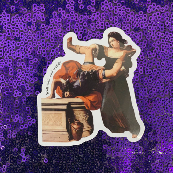 Timoclea Painting Sticker