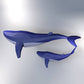 Whale 3D PaperCraft Wall Art Kit