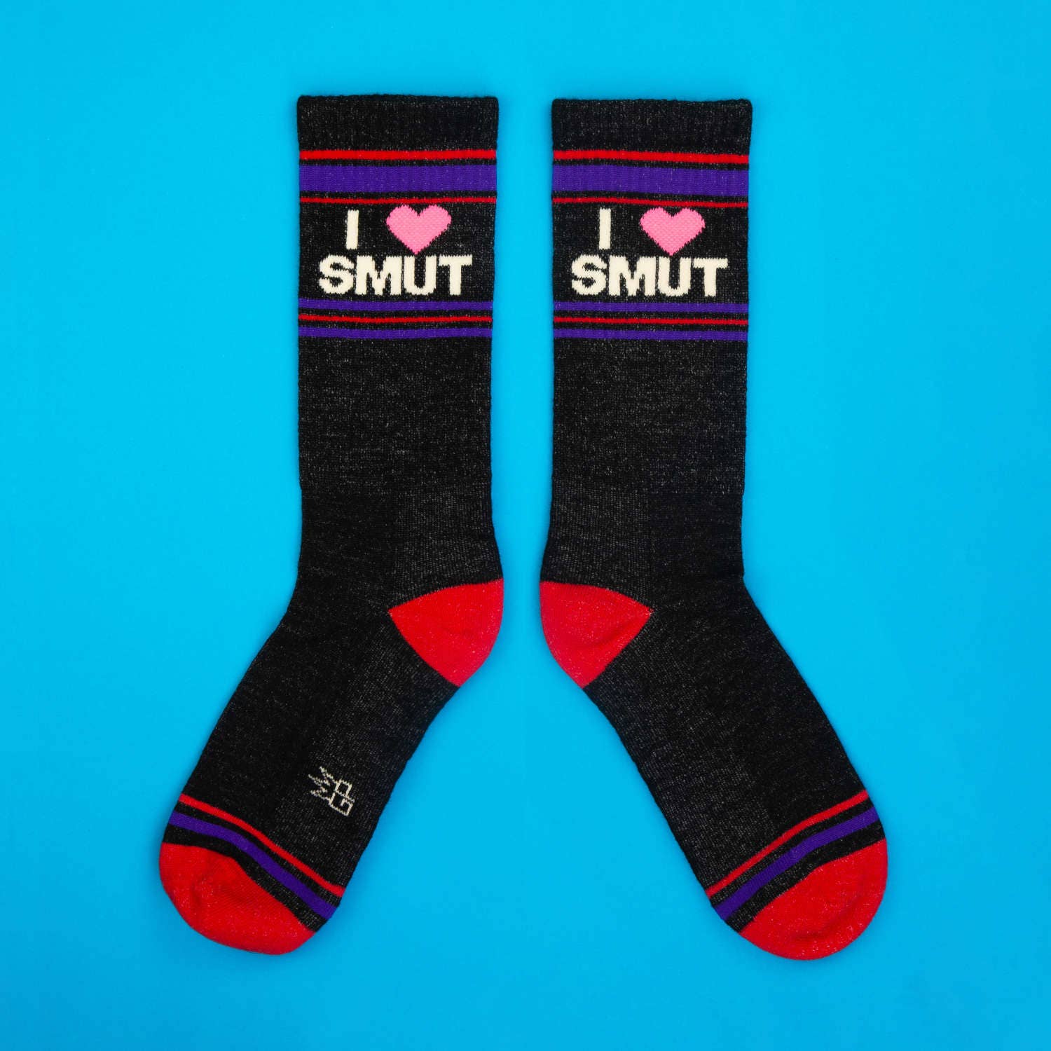 I <3 Smut Gym Crew Socks