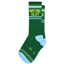 Nature Slut Gym Crew Socks-1