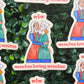 WLW Wenches Loving Wenches Medieval Sticker