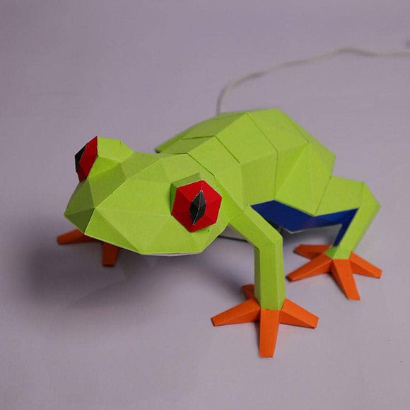 Frog PaperCraft Art Kit