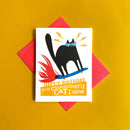 Cool Cat Risograph Birthday Card-1