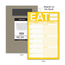 What to Eat Pad with Magnet (Yellow)-3