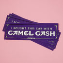 Camel Cash Bumper Sticker-2