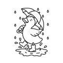 Cute 'n' Cozy: Spring Cheer Mini Coloring Book-4