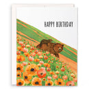 Poppies Bears Birthday Card-1