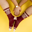 Old Fart Gym Crew Socks-2