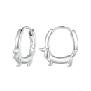 Dachshund Dog Hoop Earrings-5