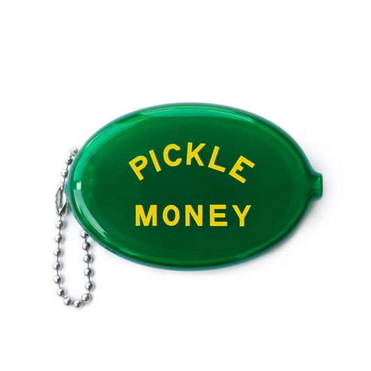 Pickle Money Coin Pouch Keychain