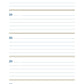 Denim One Line A Day
