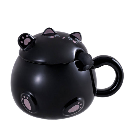 Round Cat Soup Mug