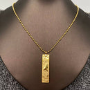 Rectangular Zodiac Necklace-9