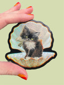 Kitty in a Shell Sticker-2