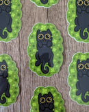 Black Cats are Good Luck Sticker-2