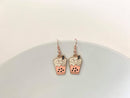 Bubble Tea Huggie Earrings-7