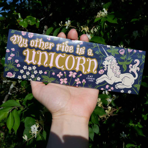 Unicorn Bumper Sticker