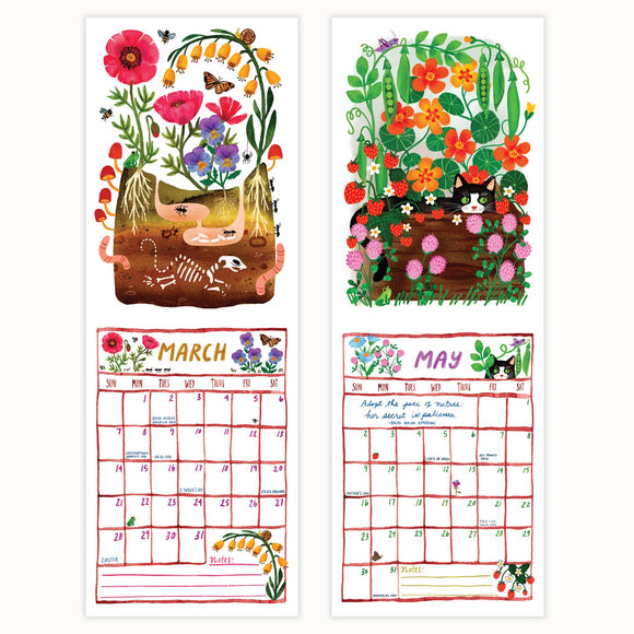 Garden Dreams 2027 Wall Calendar
