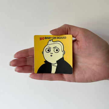 Bad Baby on Board Sticker
