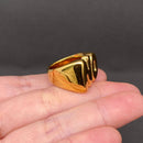 'NO' Stainless Steel Ring-3