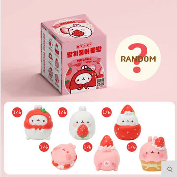 Molang Strawberry Party Blind Box Figure