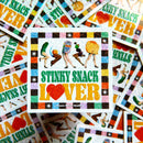 Stinky Snack Lover Sticker-2