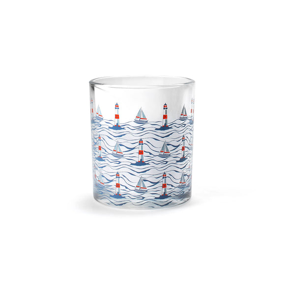 Sea Wave Sailboats Tumbler