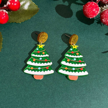 Cute Christmas Earrings - 0