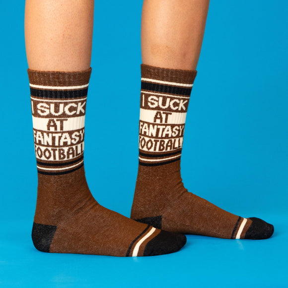 I Suck At Fantasy Football Socks