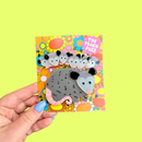 Possum Family Hair Clip Set-1