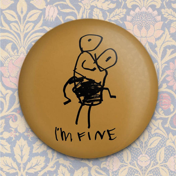 I'm Fine Kids Drawing Magnet