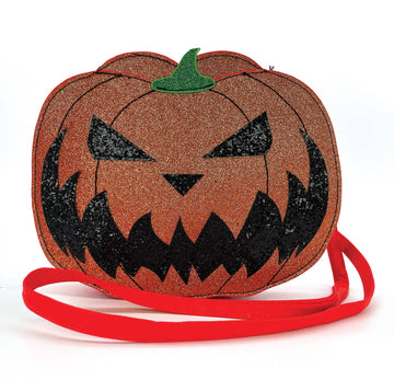 Two Faced Jack-O-Lantern Crossbody Bag