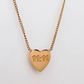 11:11 Heart Angel Number 14K Plated Necklace