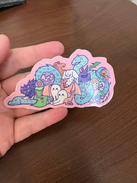 Cryptids Sticker