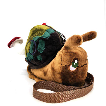 Snail Plush Crossbody Bag - 0