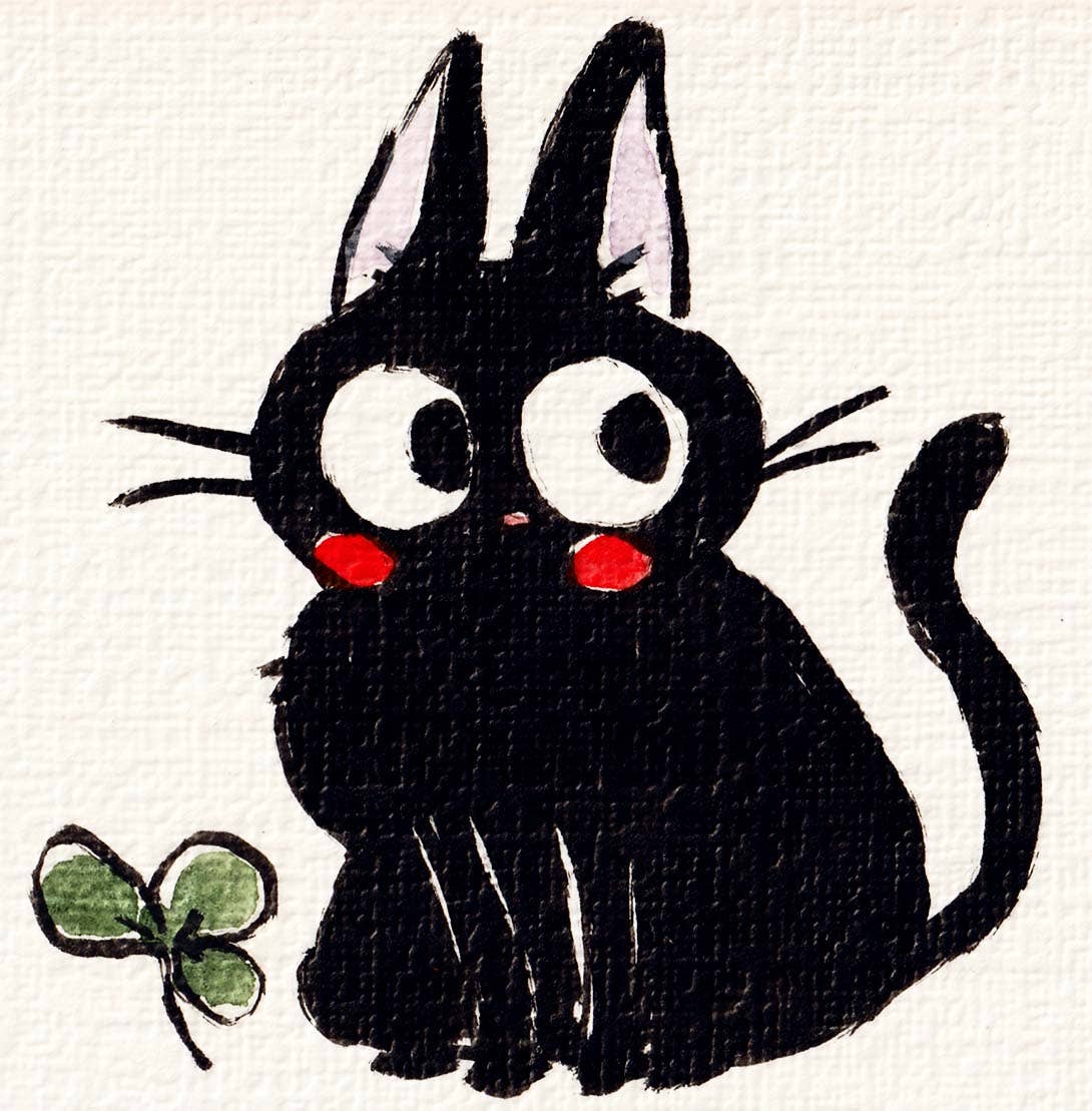 Lil' Jiji Mini Print