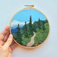 Happy Trails Landscape Embroidery Kit