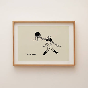 "Spaghetti Western" Art Print
