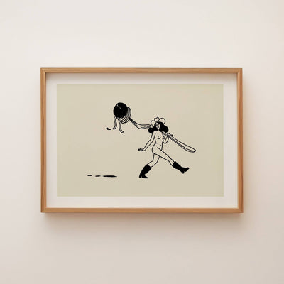 "Spaghetti Western" Art Print
