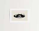 "Skate Session on Vinyl Record" Minimal Art Print-3