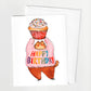 Nice Cat Birthday Card
