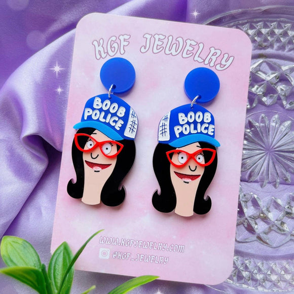 Bob's Funny Hat Earrings