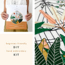 Botanical Greenhouse Embroidery Kit-3