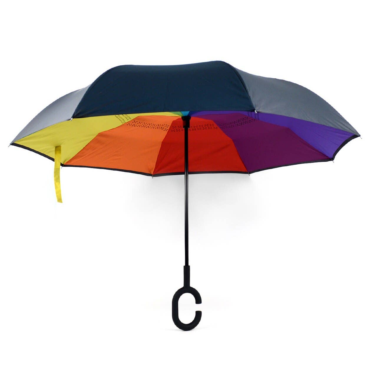 Rainbow Double Layer Inverted Umbrella