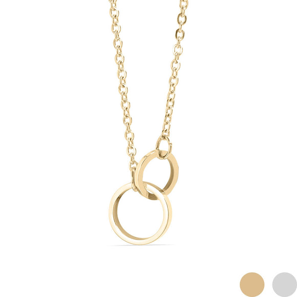 Interlocked Rings Necklace