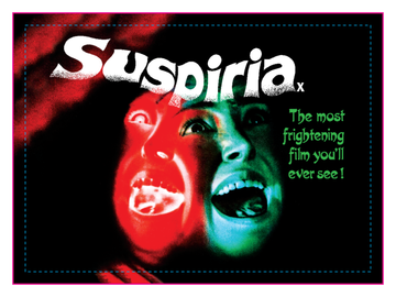 Dario Argento Suspiria UK Poster Magnet