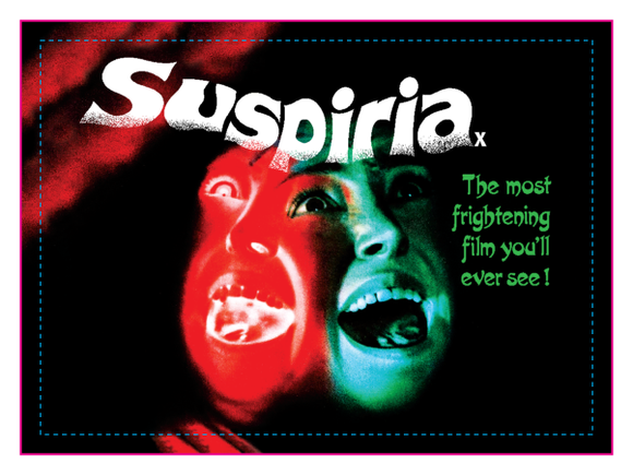 Dario Argento Suspiria UK Poster Magnet