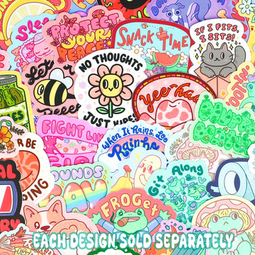 Yeehaw Opossum Sticker - 0