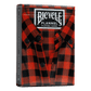 Flannel Bicycle Playing Cards